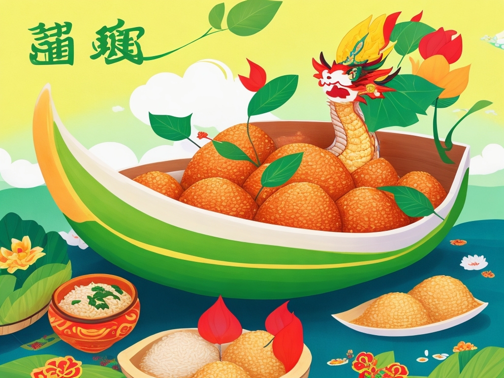 粽葉裹香情，佳節(jié)展團(tuán)圓。
